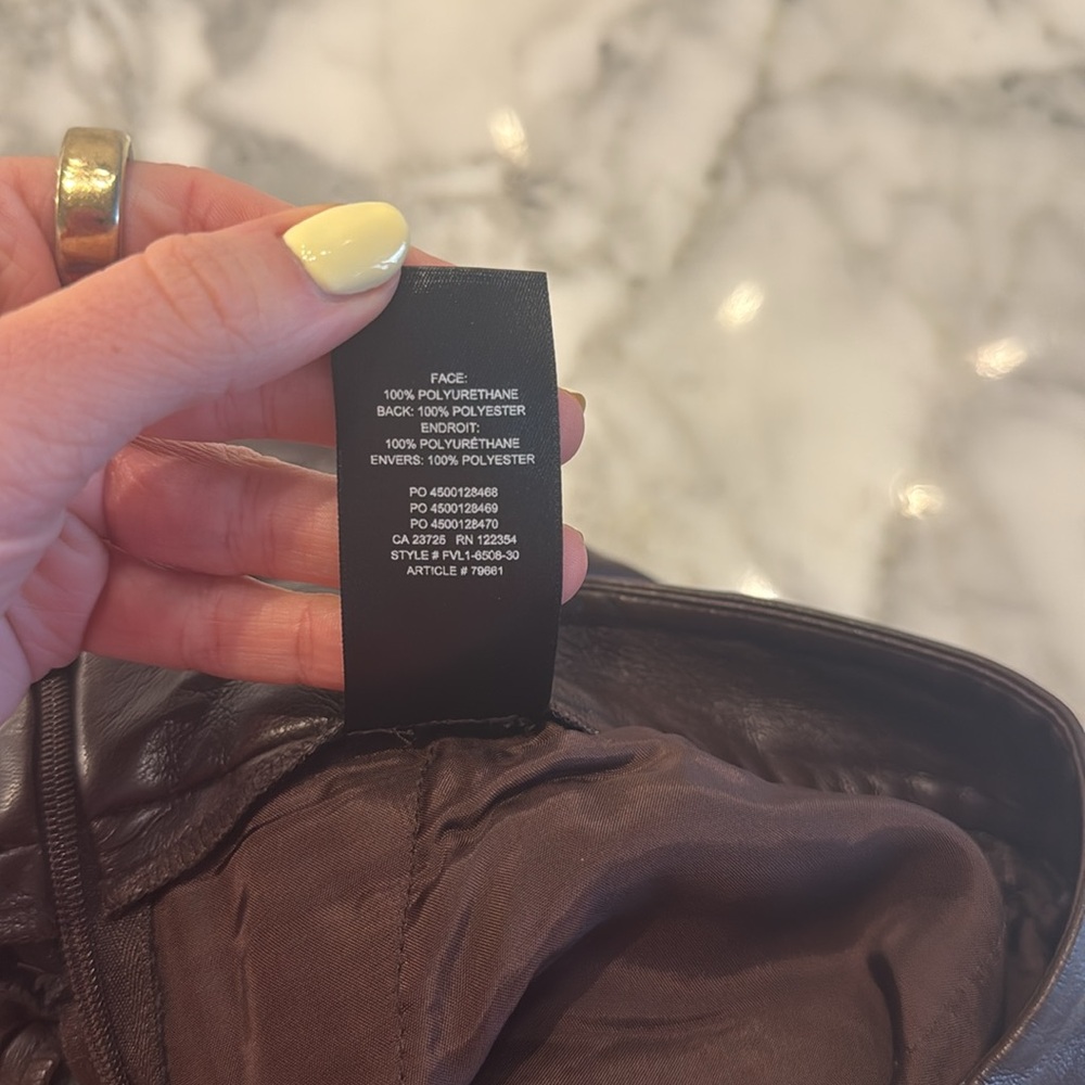 Babaton Faux Leather Pants - Picture 7 of 7